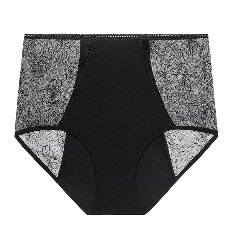Floral Teens Women XXS-4XL High Waist Lace menstrual leakproof incontinence period underwear SH-PP6303